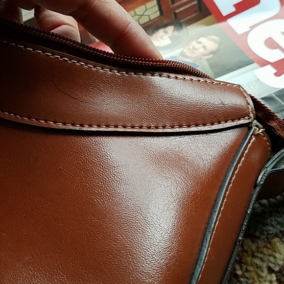 Mondani Brown shoulder purse - Picture 6 of 6